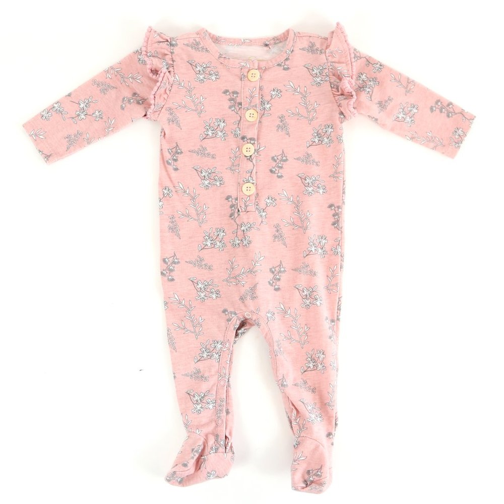 JESSICA SIMPSON footie, size 3/6M